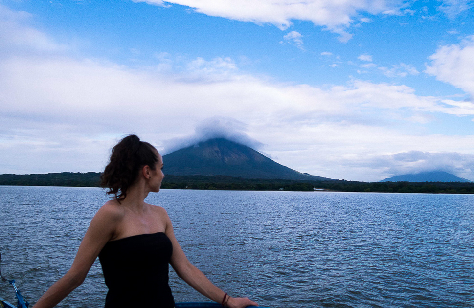 Isla Ometepe volcano view