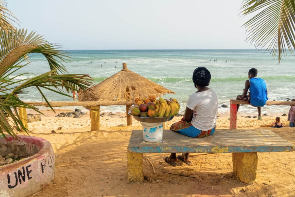 Beach near Dakar, Senegal