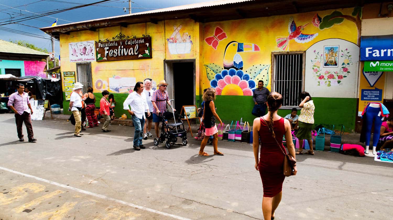 Ruta de las Flores, El Salvador: Market in Juayúa