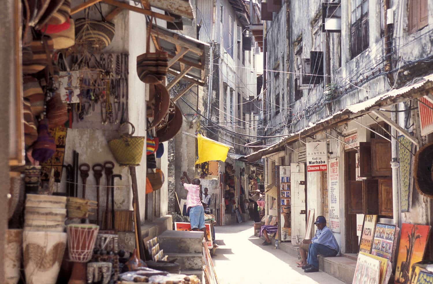 streets of Stone Town, Zanzibar