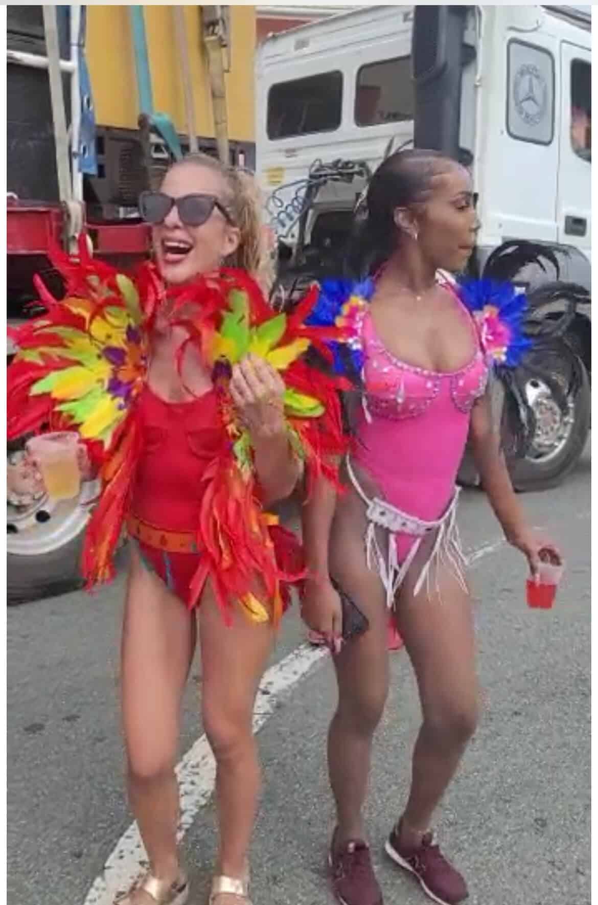 Me at Tobago carnival
