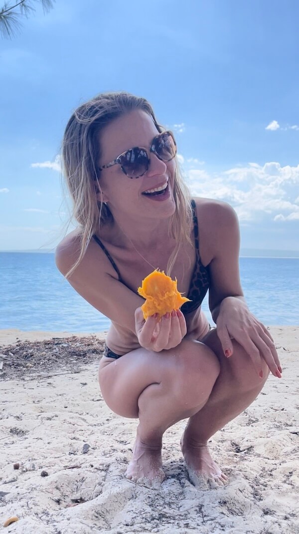 Ich in Long Bay Jamaika