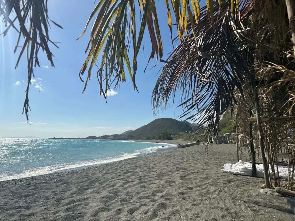 view of Bob Marley beach, Jamaica