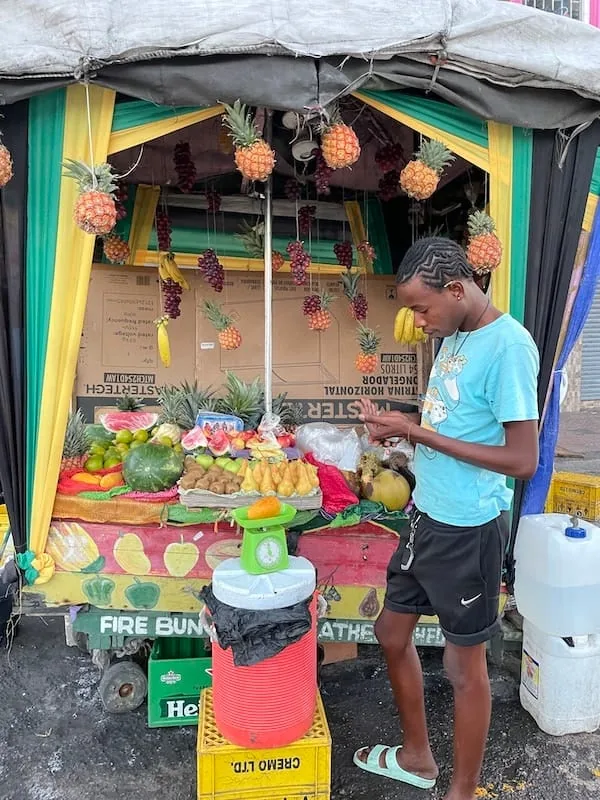 downtown Montego Bay