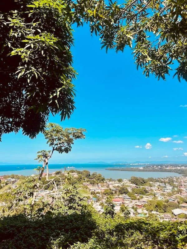 view from san fernado hill, trinidad